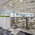 Vulcan Ai - Golden Agri Plaza | Product Seen: [Kami Barstool - Wood & Customised Laminated Tabletop + Cosson Table Base]